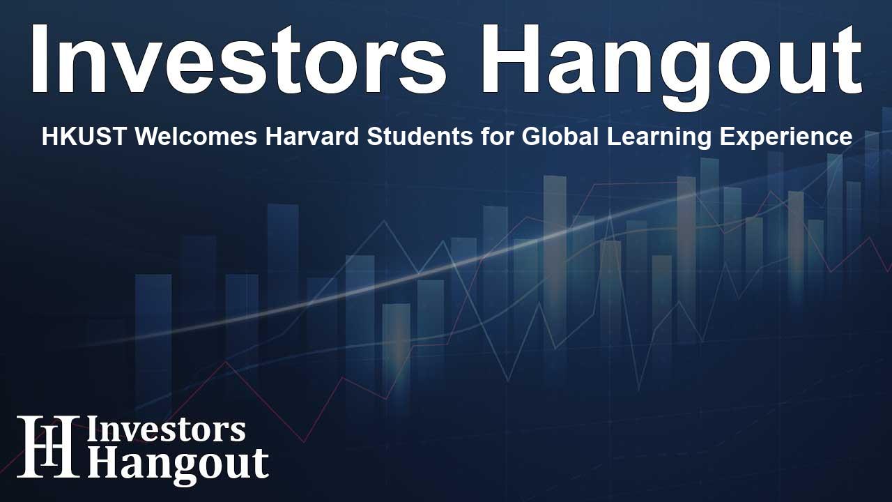 HKUST Welcomes Harvard Students for Global Learning Experience